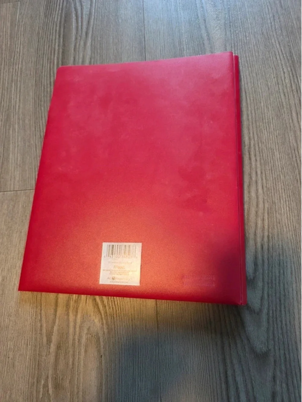 Mead Red 3-Ring Binder 1.5 Inch with Pocket